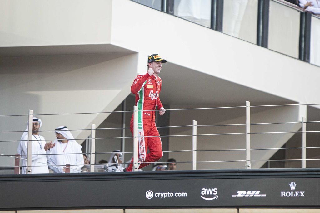 Stærk afslutning for Frederik Vesti - Så TÆT på!
(Foto: Joan Cordina, Prema)